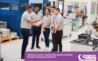 Next Gen Makers to launch groundbreaking national platform to promote best employers for engineering apprenticeships