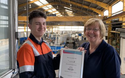 Brock Metal takes on first ever Apprentice via Next Gen Makers & South Staffs College