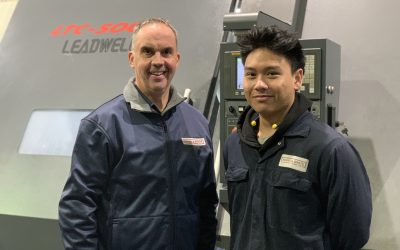 Apprentice Machinist joins Evans & White Manufacturing