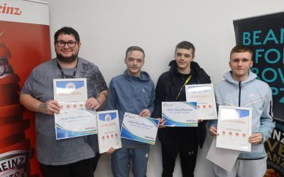 Heinz celebrates success of groundbreaking traineeship programme at Wigan factory