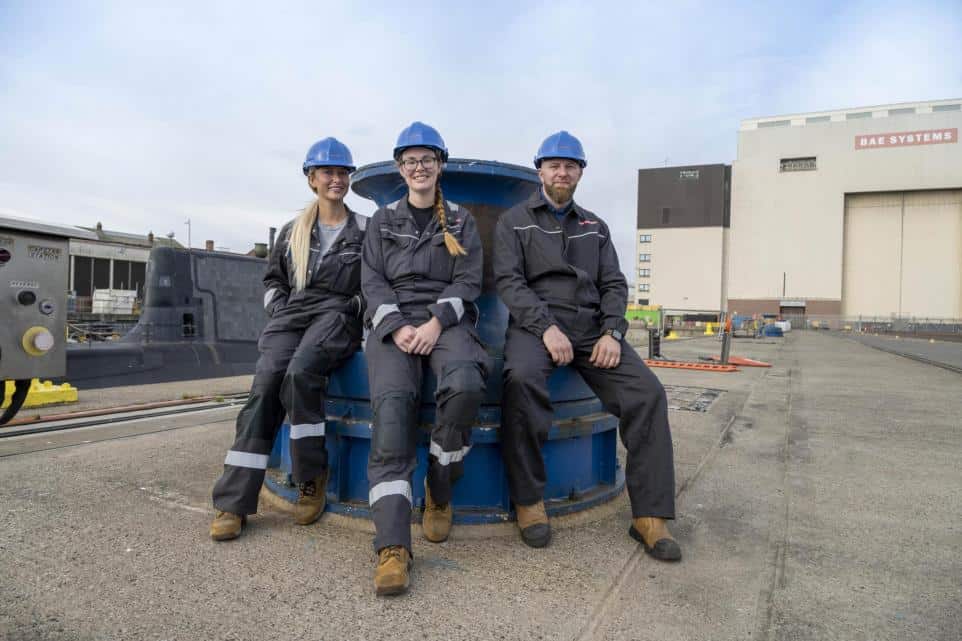 BAE Submarine BAE Systems Submarines is set to recruit approximately 700 apprentices