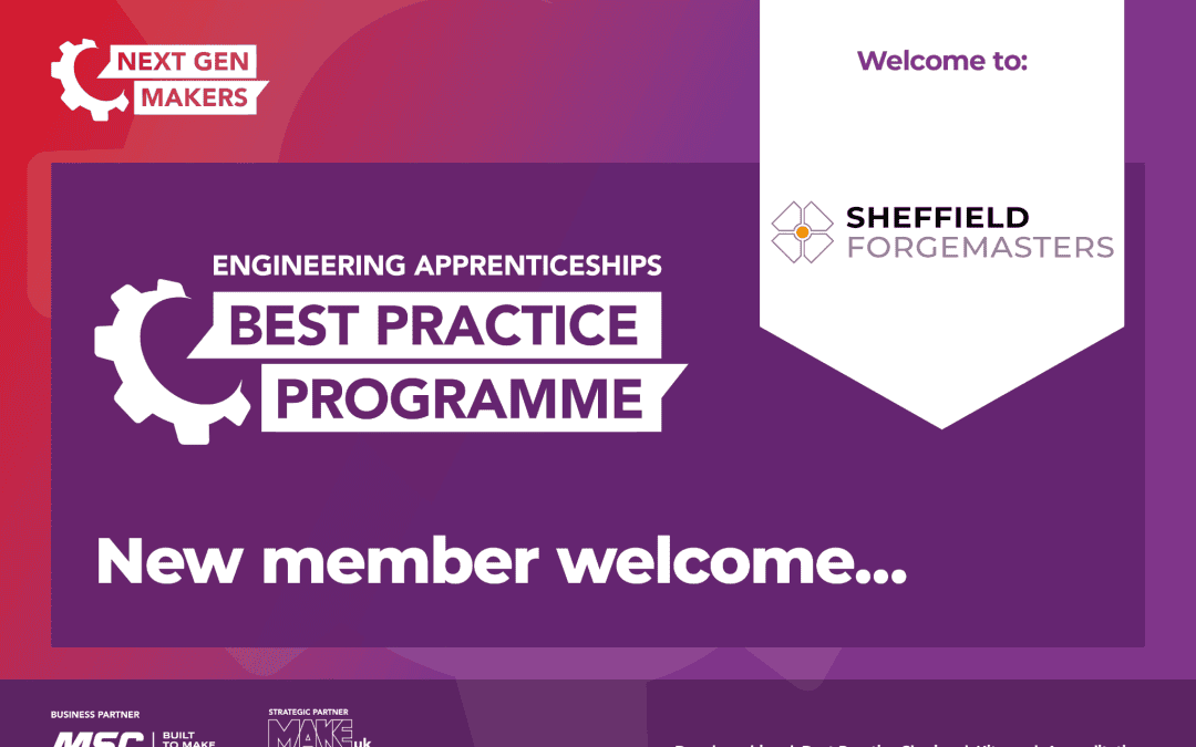 Sheffield Forgemasters join Next Gen Makers