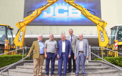 JCB celebrates 60 years of apprenticeships with special reunion