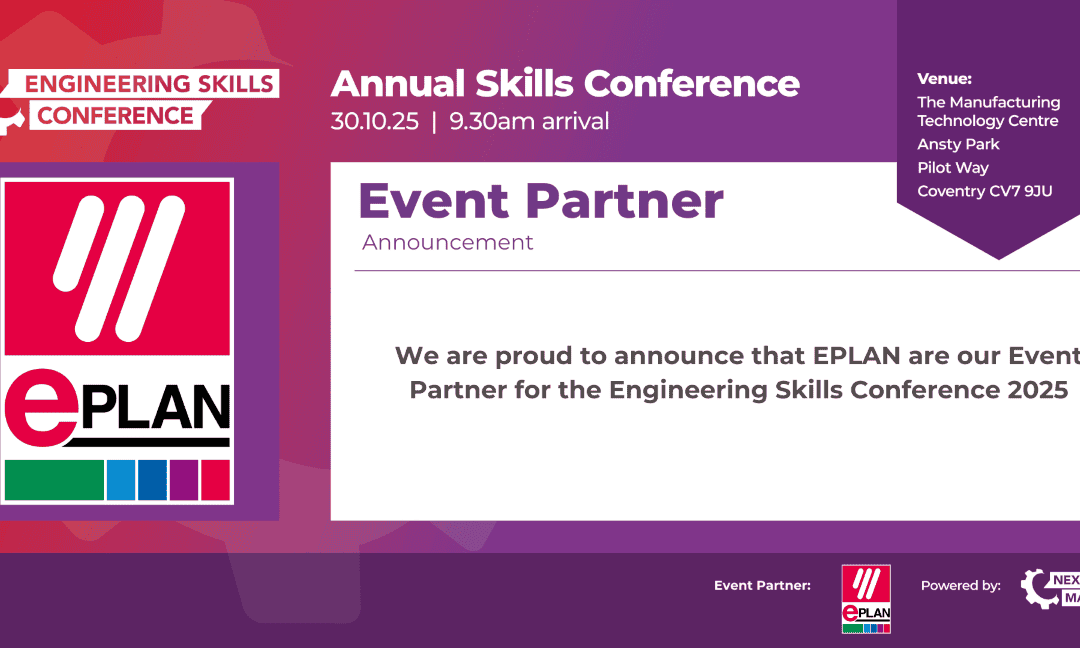 Eplan announced as Event Partner for Engineering Skills Conference 2025