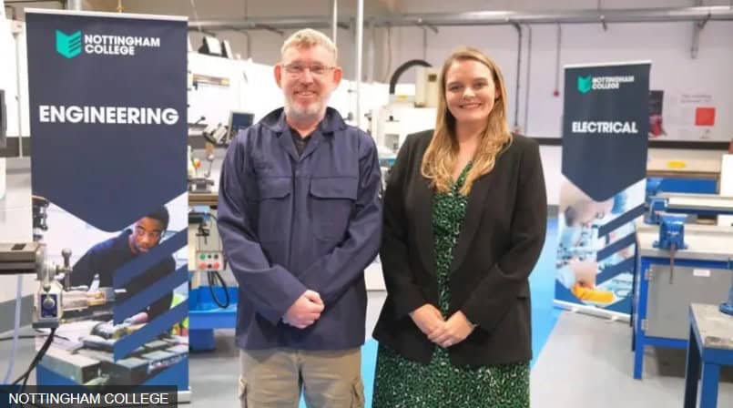 Nottingham College opening new engineering centre