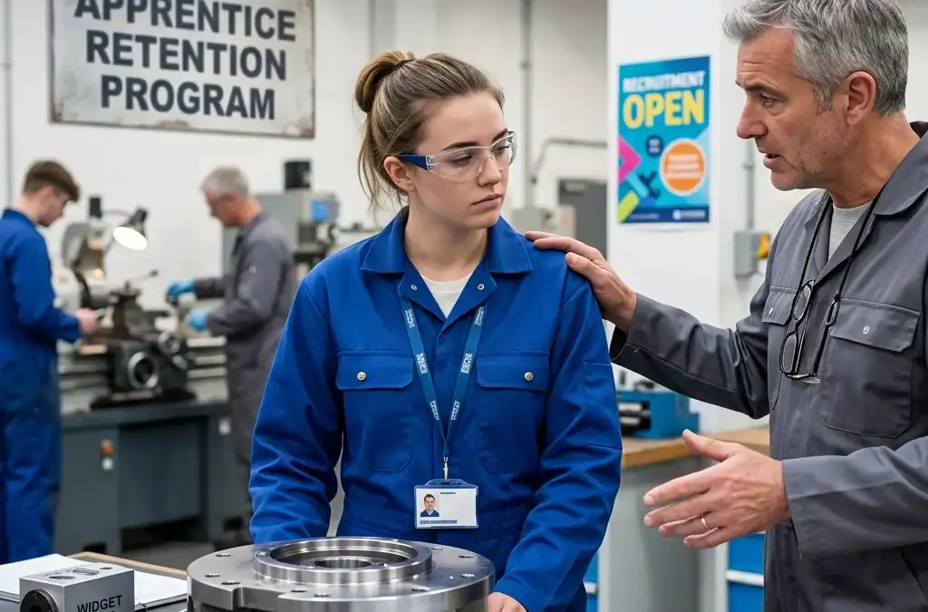 Why Your Engineering Apprenticeship Pipeline Might Have a Retention Problem (Not Just a Recruitment One)