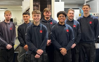 Three new apprentices join STL as manufacturer earns Gold ‘Excellent Employer’ status